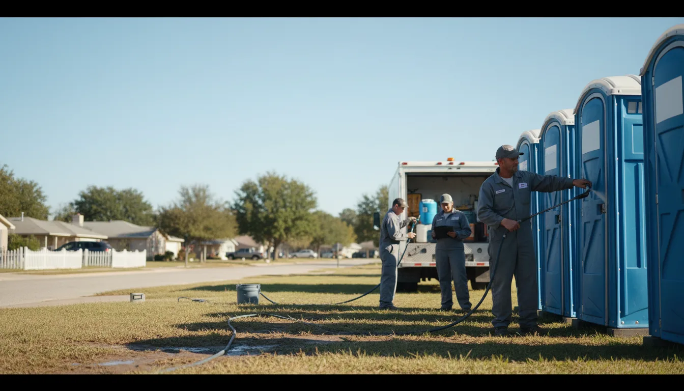 Long-Term Portable Toilet Rental in Tahlequah, OK near me